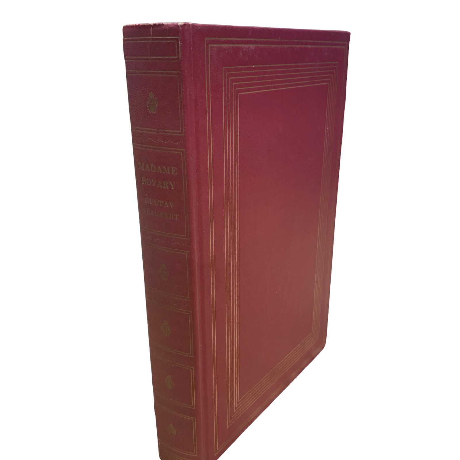 Vintage 1949 Madame Bovary - Gustav Flaubert - Red Hardcover 