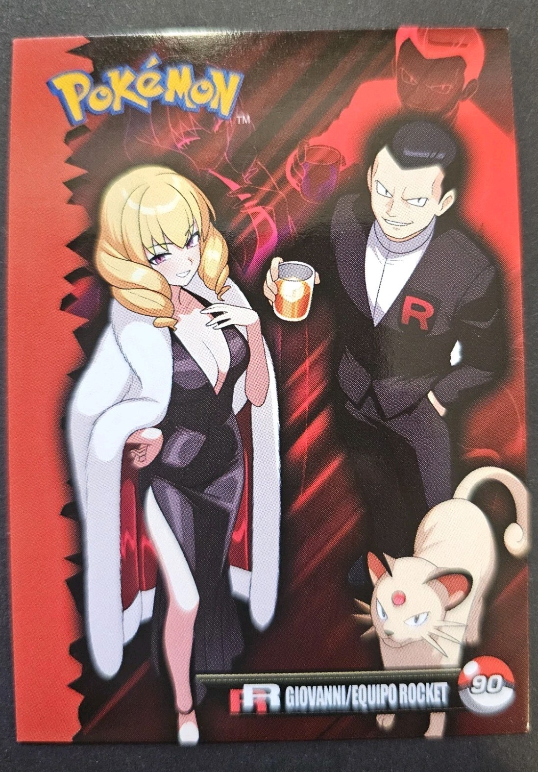 GIOVANNI X DOMINO X PERSIAN POKEMON TEAM ROCKET EDITION CARDS TOP CCG GIOVANNI X DOMINO X PERSIAN POKEMON TEAM ROCKET EDITION CARDS TOP CCG