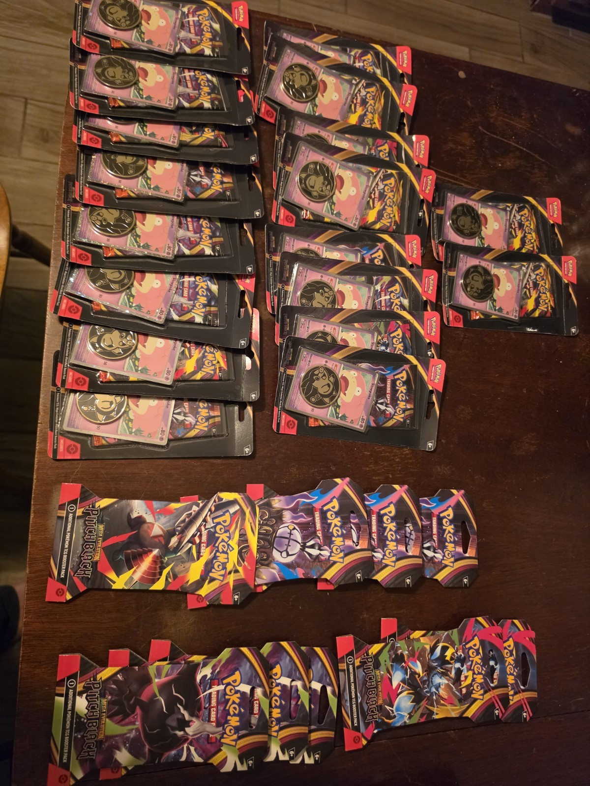 Pokemon TCG Pitch Black Sealed lot of 27 Sleeved and Blister Packs