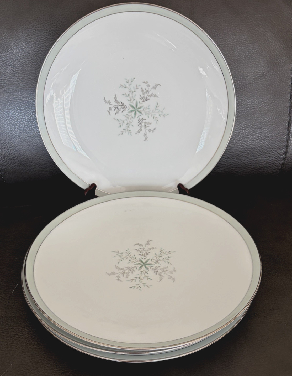 Vintage Noritake China Lucille Pattern #5813 Dinner Plates 10.5\