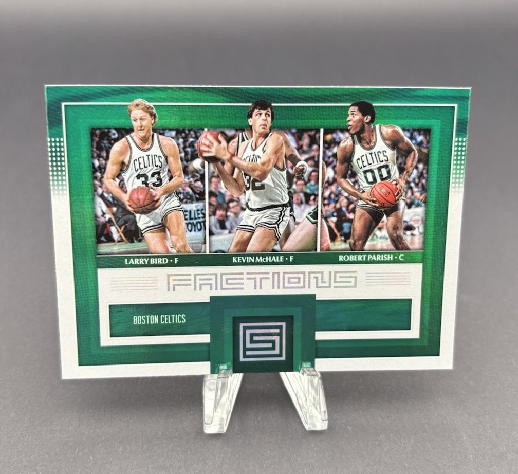 2017-18 Panini Status Factions - Larry Bird, Robert Parish, Kevin McHale #27