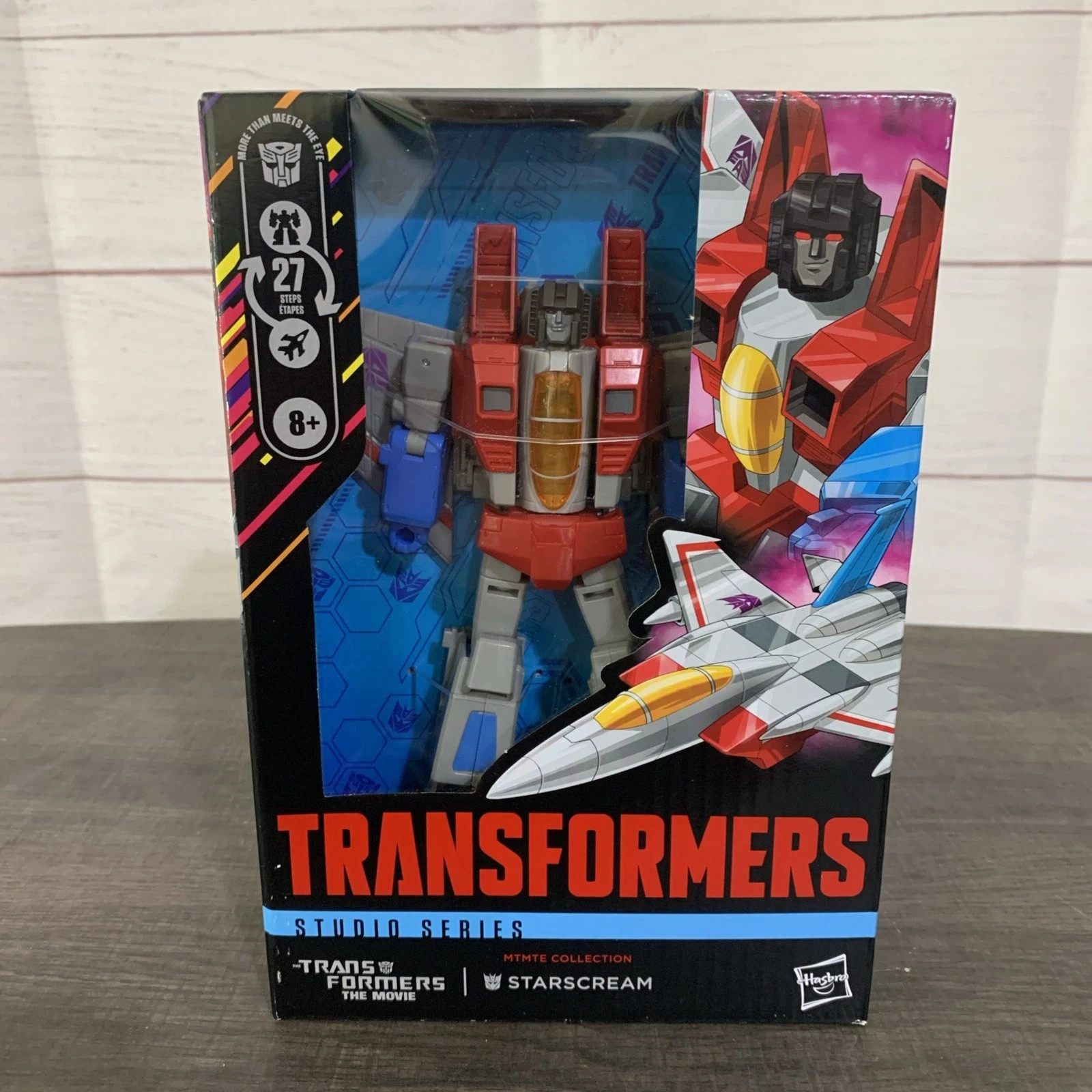 Transformers Studio Series MTMTE Collection Movie Voyager Class Starscream NEW Transformers Studio Series MTMTE Collection Movie Voyager Class Starscream NEW