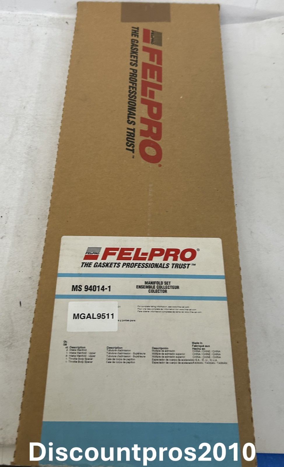 FEL-PRO MS 94014-1 Engine Intake Manifold Gasket Set Ford 2001-2019