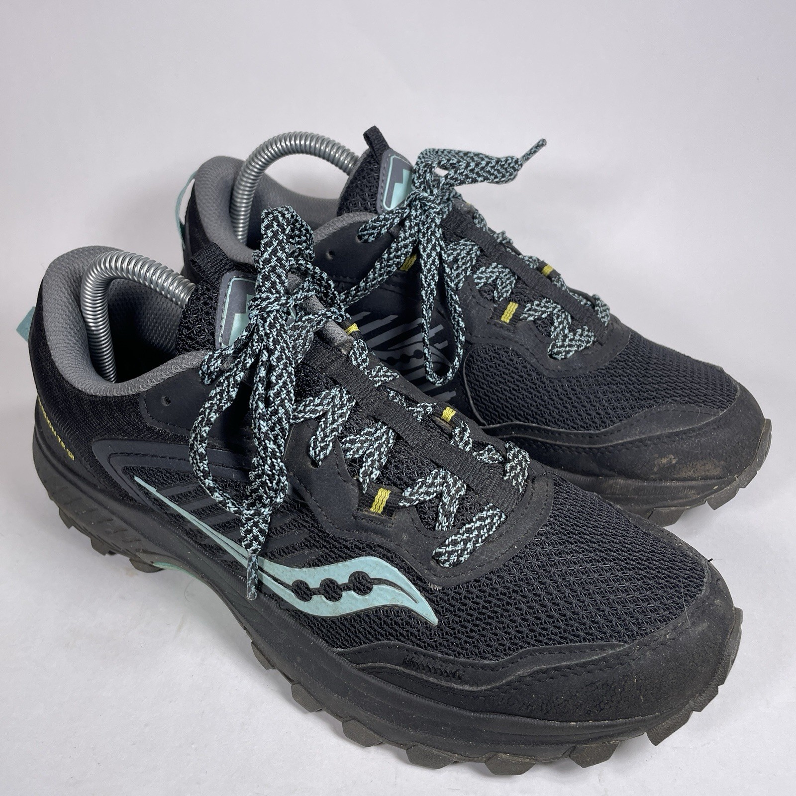 Size 8.5 - Saucony Excusion TR15 Black Jade Womens Athletic Sneaker S10668-33
