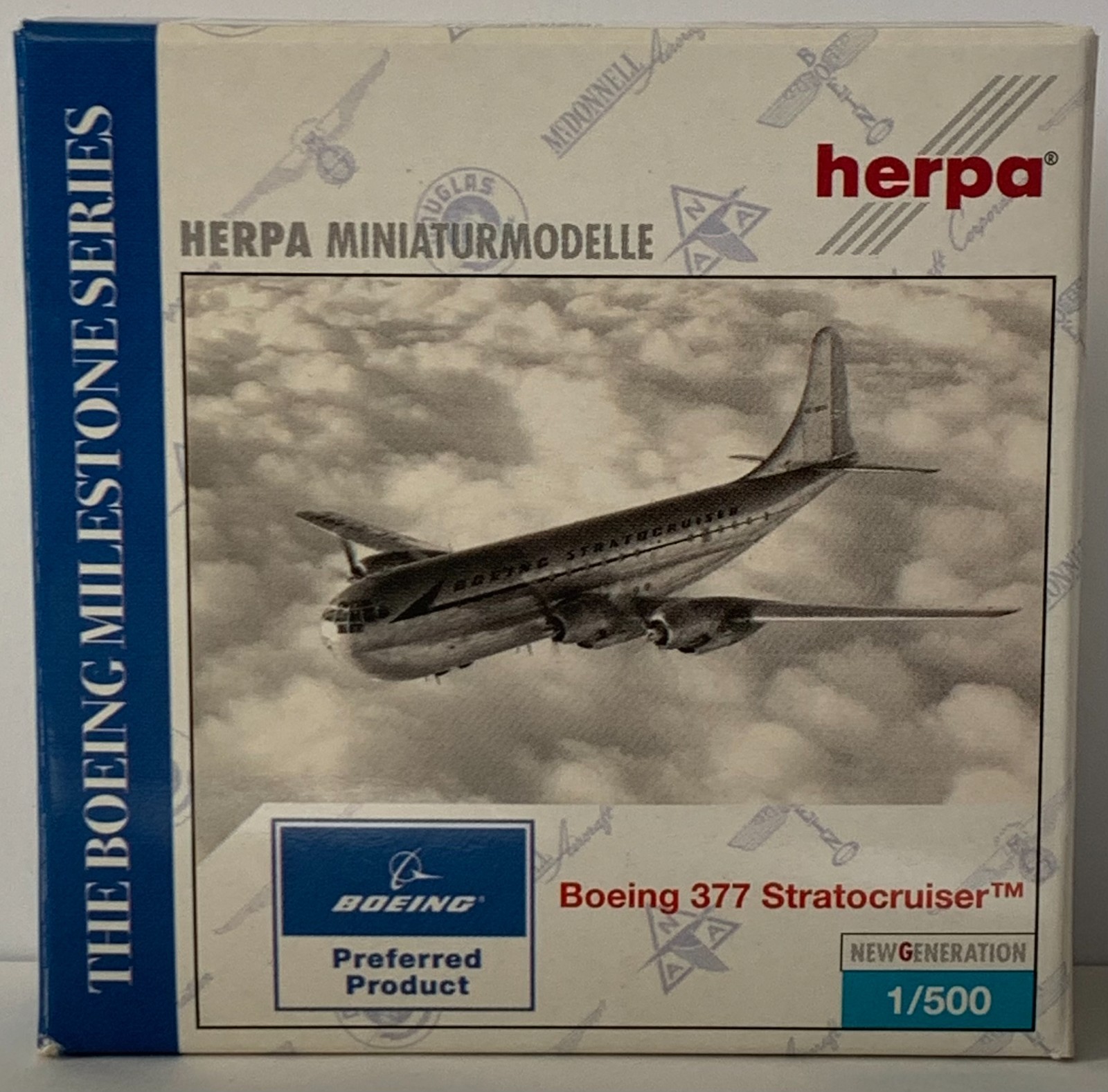 Herpa Wings 1/500 new generation, Boeing 377 Stratocruiser, new