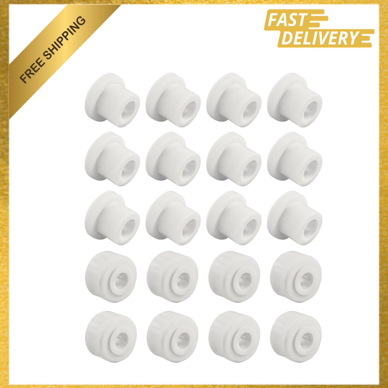 Golf Cart A-Arm Bushing Kit, Polyurethane, Compatible with GTW MadJax MJFX Lift Golf Cart A-Arm Bushing Kit, Polyurethane, Compatible with GTW MadJax MJFX Lift