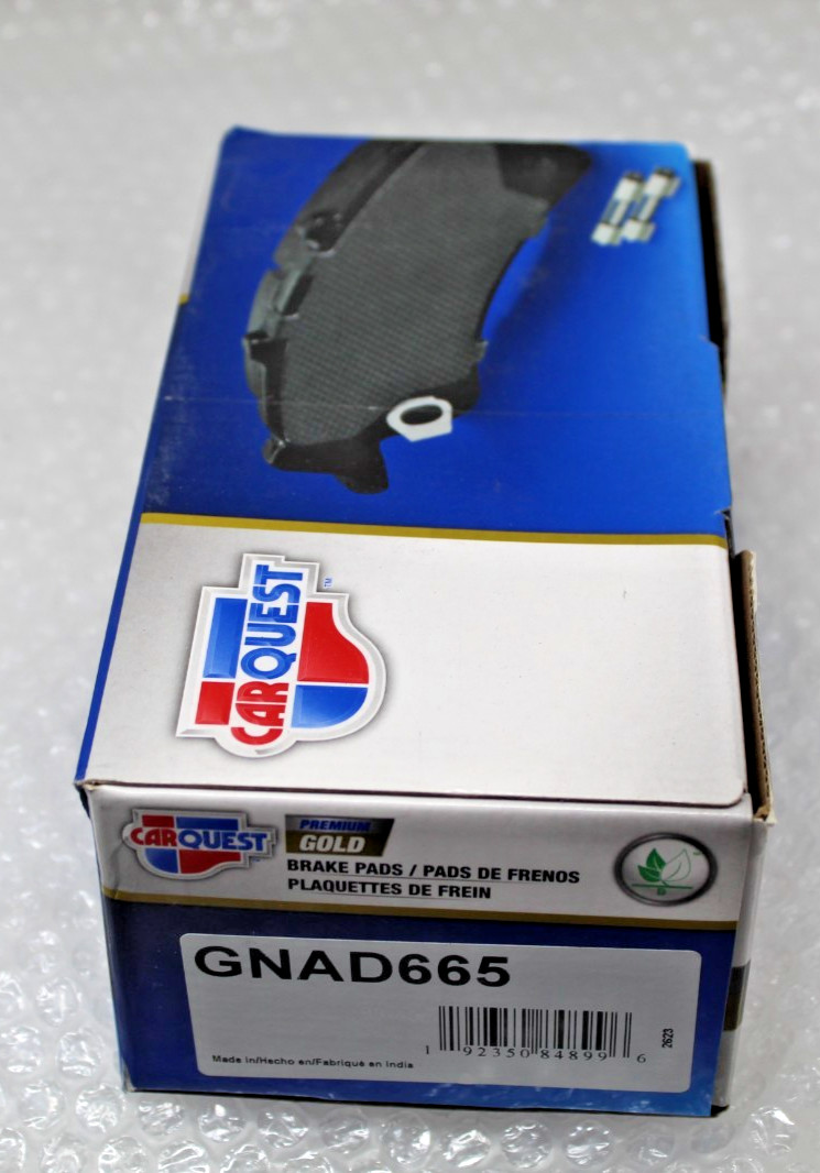 New For 1995-2000 Lexus LS400 Premium Gold Ceramic Front Brake Pad GNAD665