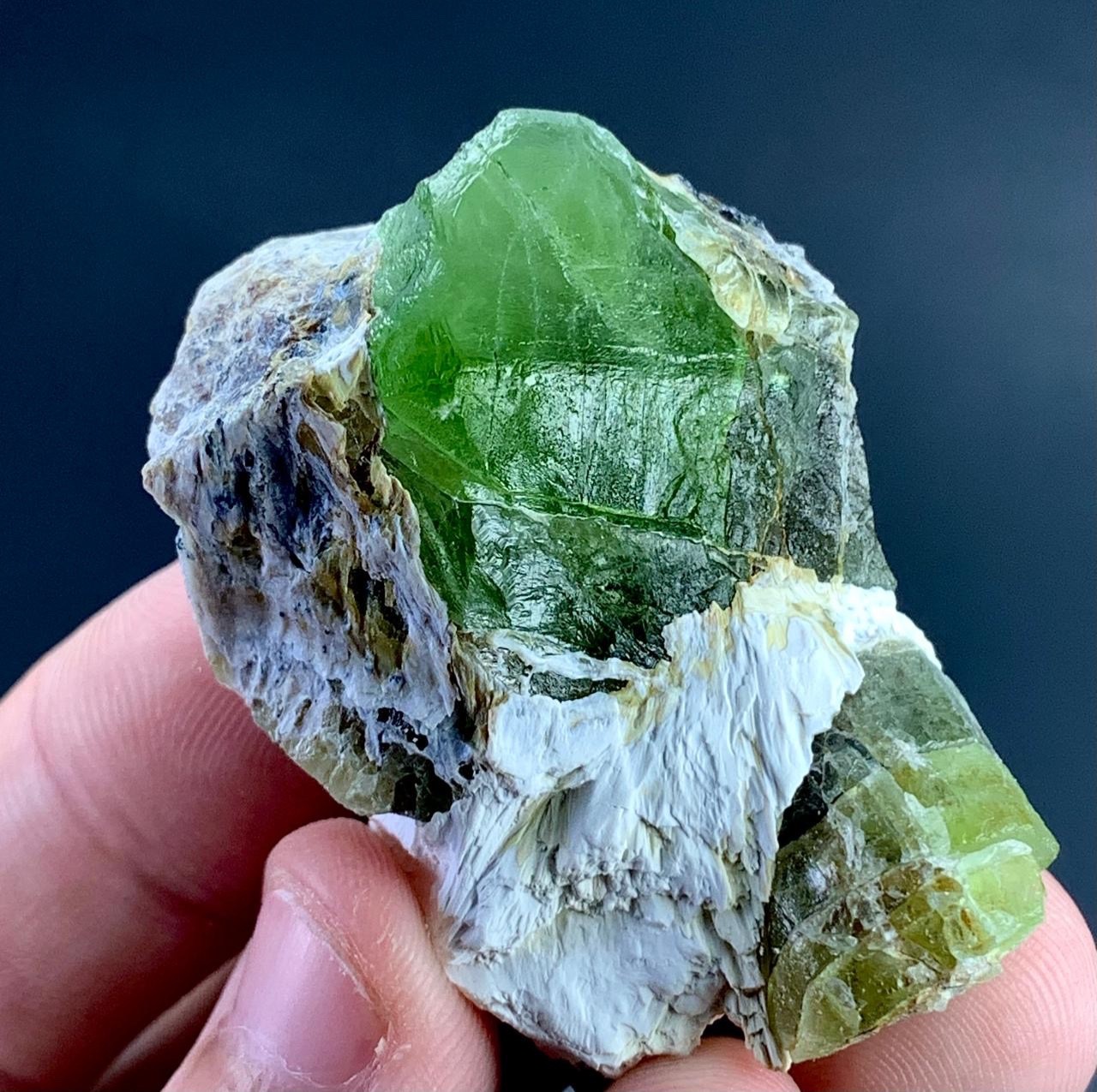 198 Carat peridot  Crystal Specimen From  Pakistan