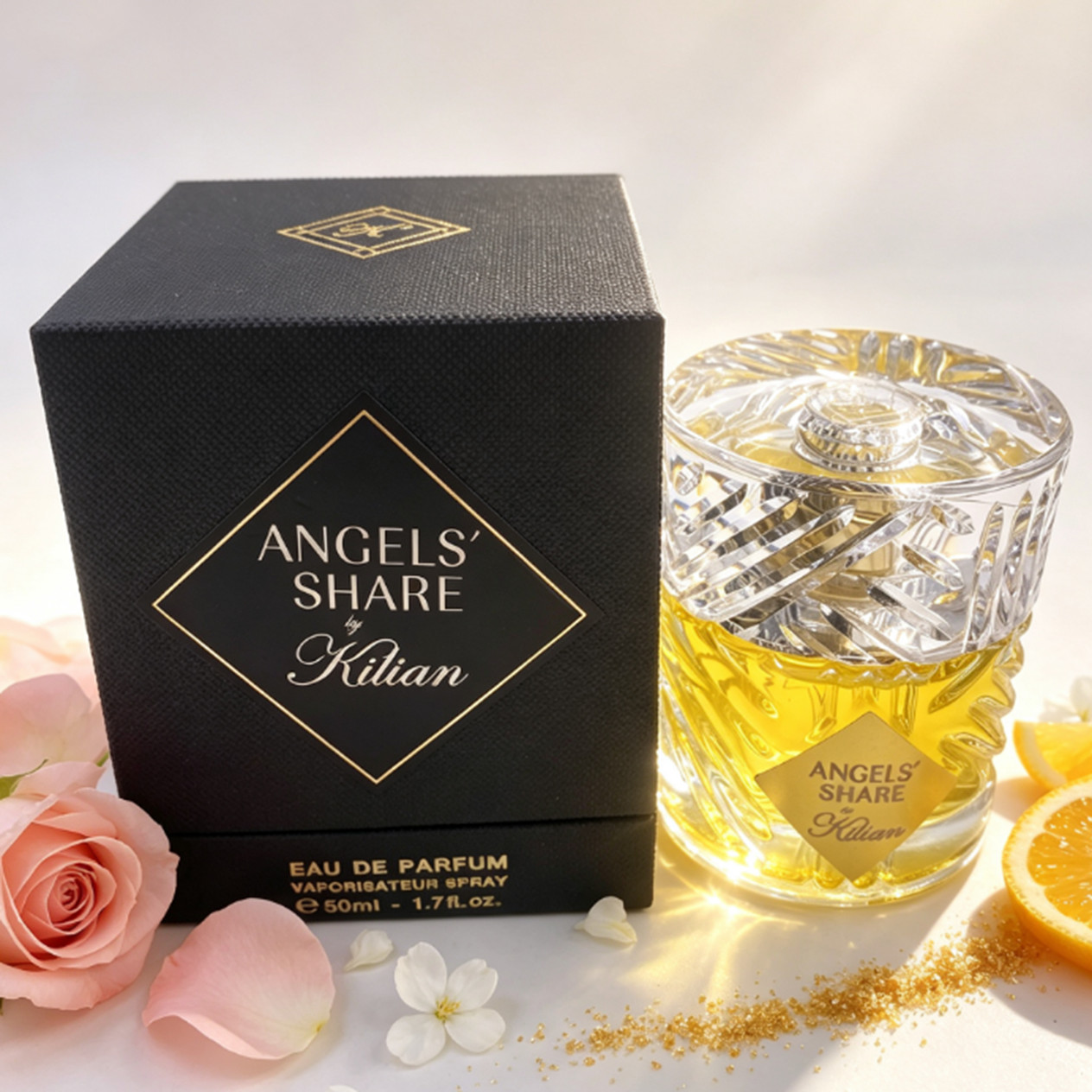 Kilian Angels' Share EDP 1.7 oz/50ml Unisex Eau de Parfum Spray New Sealed Box Kilian Angels' Share EDP 1.7 oz/50ml Unisex Eau de Parfum Spray New Sealed Box