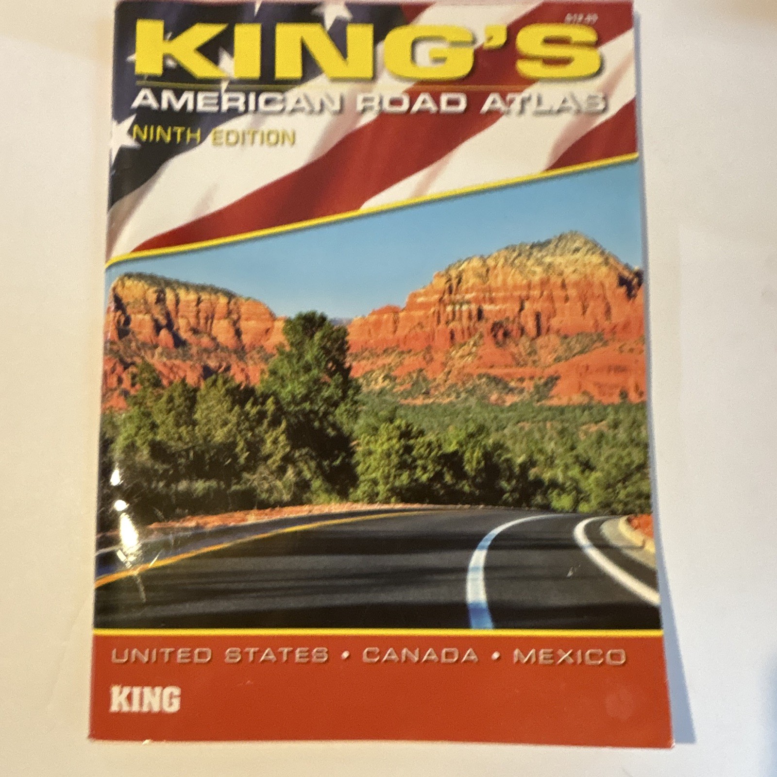 King King\'s American Road Atlas Ninth Edition 2011 US Canada Mexico