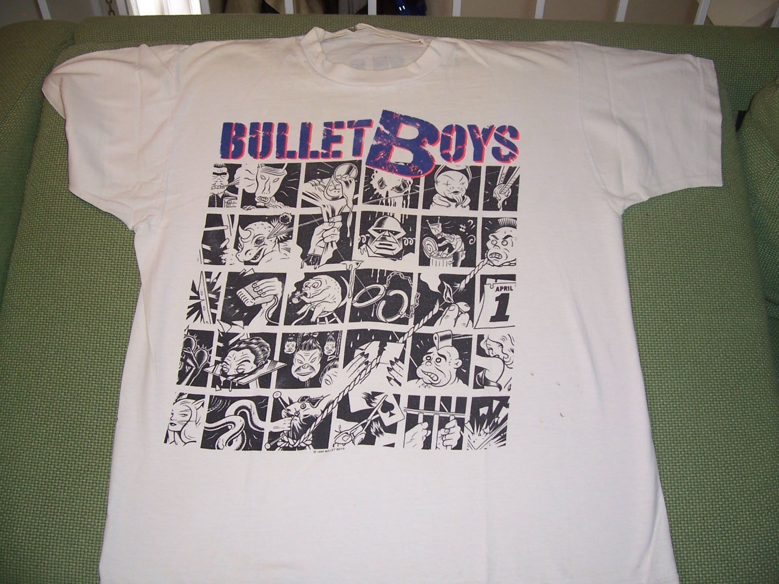 BulletBoys Gift For Family White T-Shirt Cotton All Size HC008