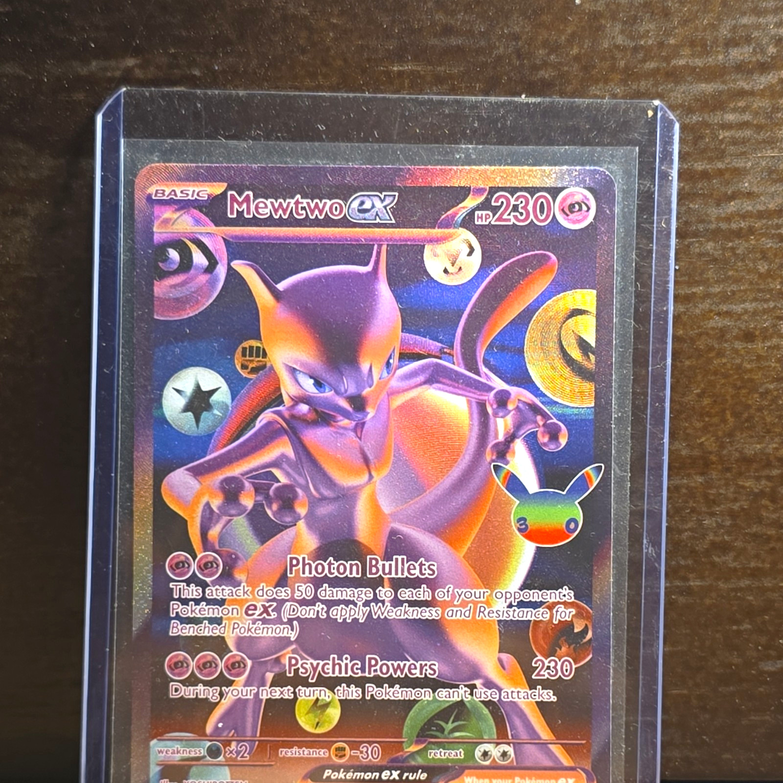 Mewtwo EX 52/108 XY Evolutions Holo Ultra Rare 230 HP English 2016
