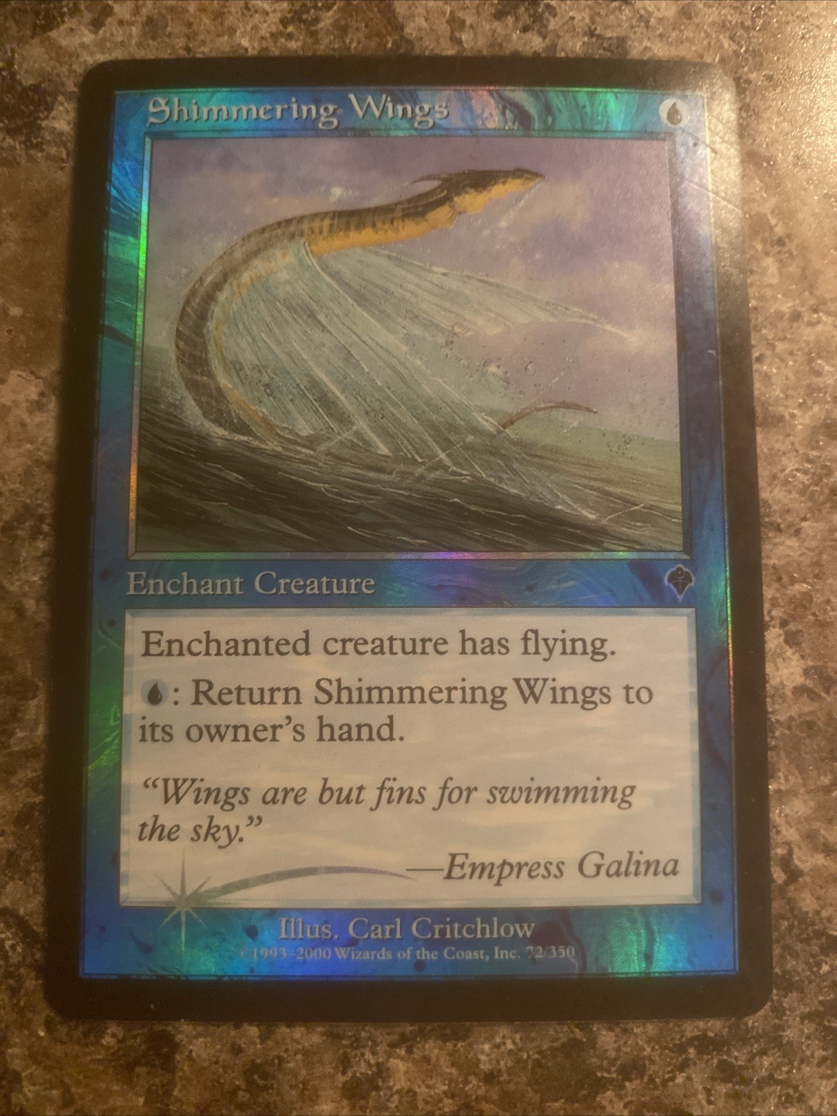 Shimmering Wings Invasion Foil