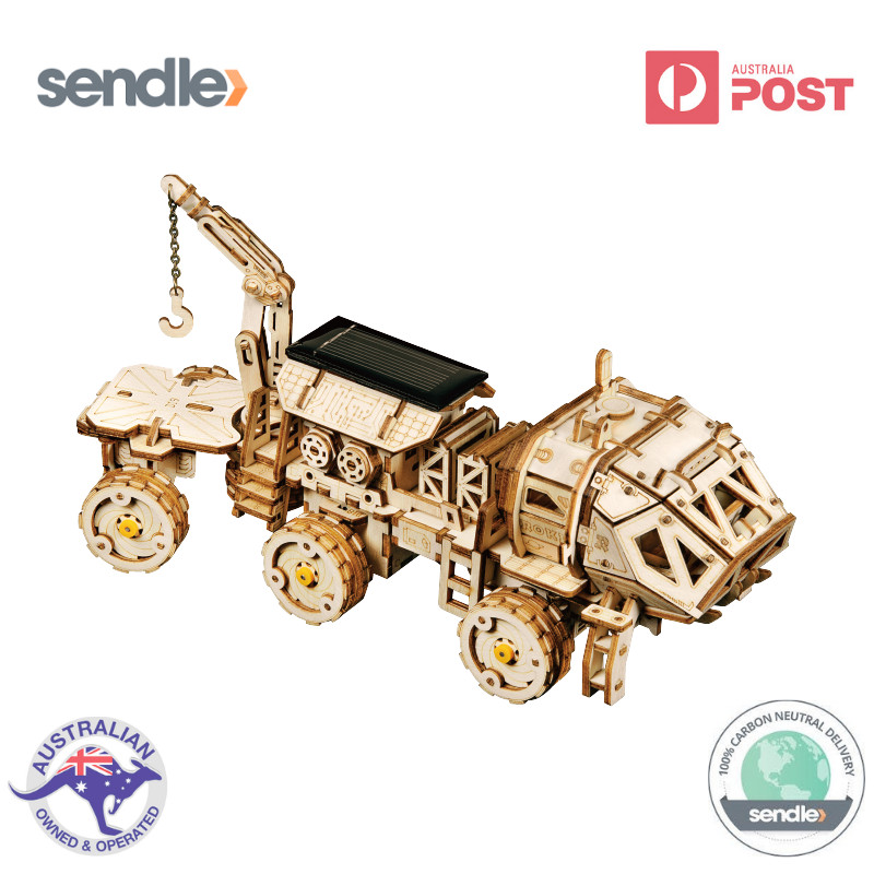 ROKR 3D Wooden Laser Cut Puzzle Navitas Mars Rover Gift For Space Enthusiasts