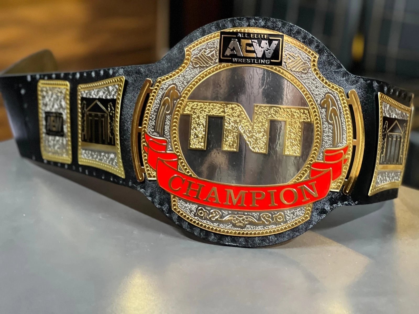 New AEW TNT Heavyweight Wrestling Championship Belt Title Replica 2MM adult size New AEW TNT Heavyweight Wrestling Championship Belt Title Replica 2MM adult size