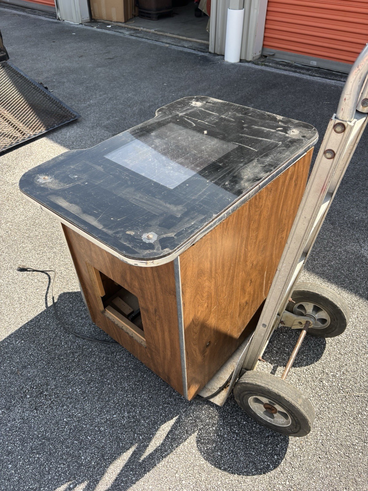 Vintage Cocktail Table Arcade Machine Coin Op CRT Complete? Non Working Project