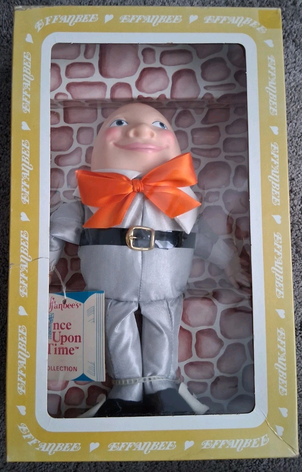 Vintage 1985 Effanbee Humpty Dumpty Doll # 9225 Once Upon a Time Collection