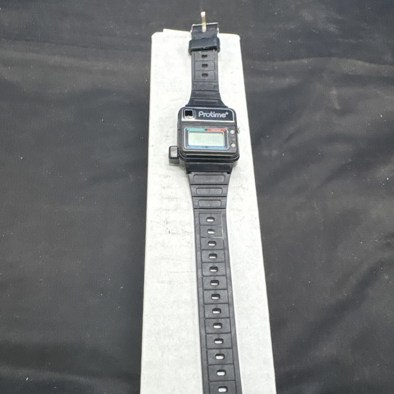 Vintage Protime Lighter Watch 1980s Retro Digital LCD Refillable Gas UNTEST B1B Vintage Protime Lighter Watch 1980s Retro Digital LCD Refillable Gas UNTEST B1B