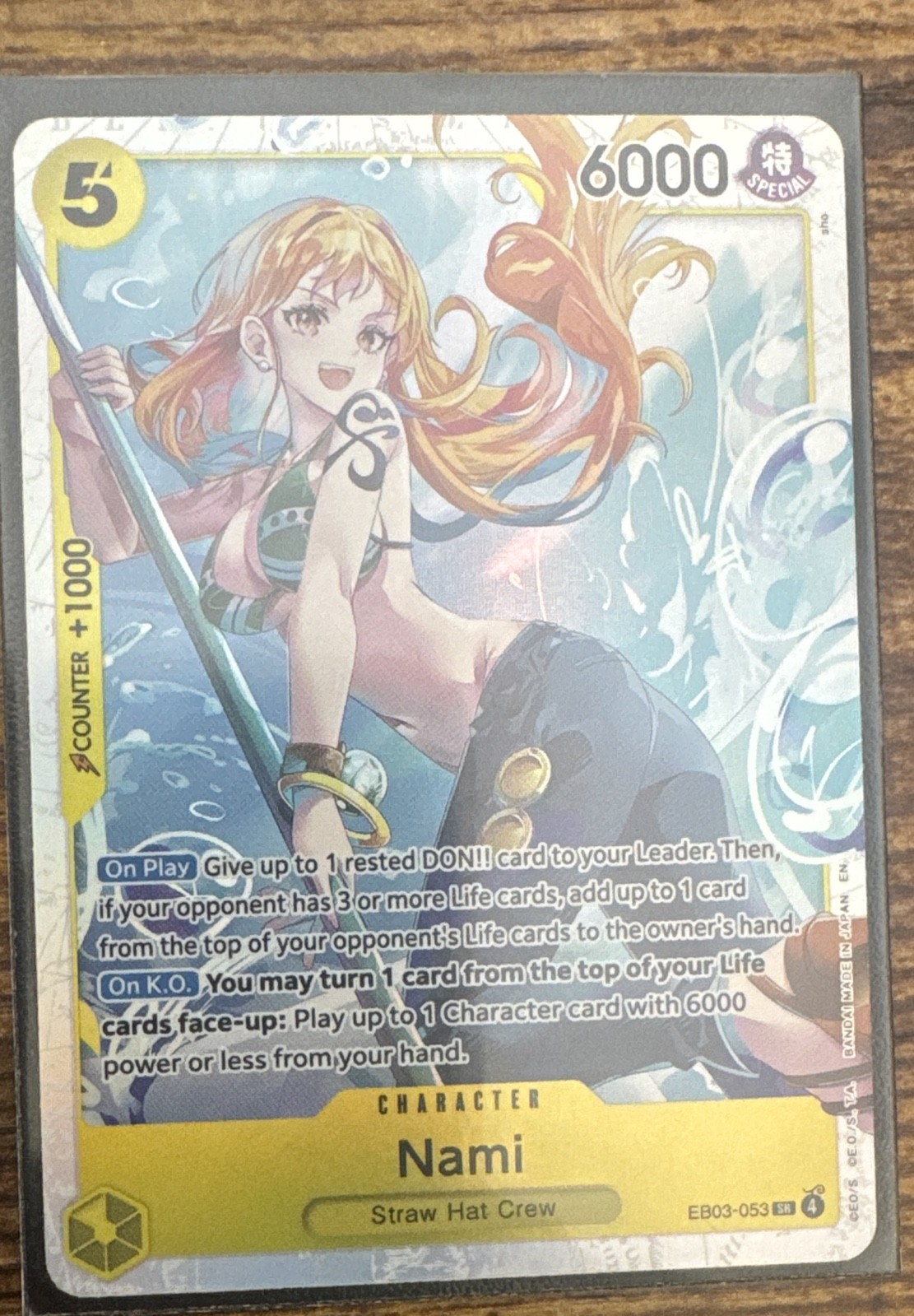 Nami (053) EB03-053 Extra Booster: One Piece Heroines Edition Foil Nami (053) EB03-053 Extra Booster: One Piece Heroines Edition Foil