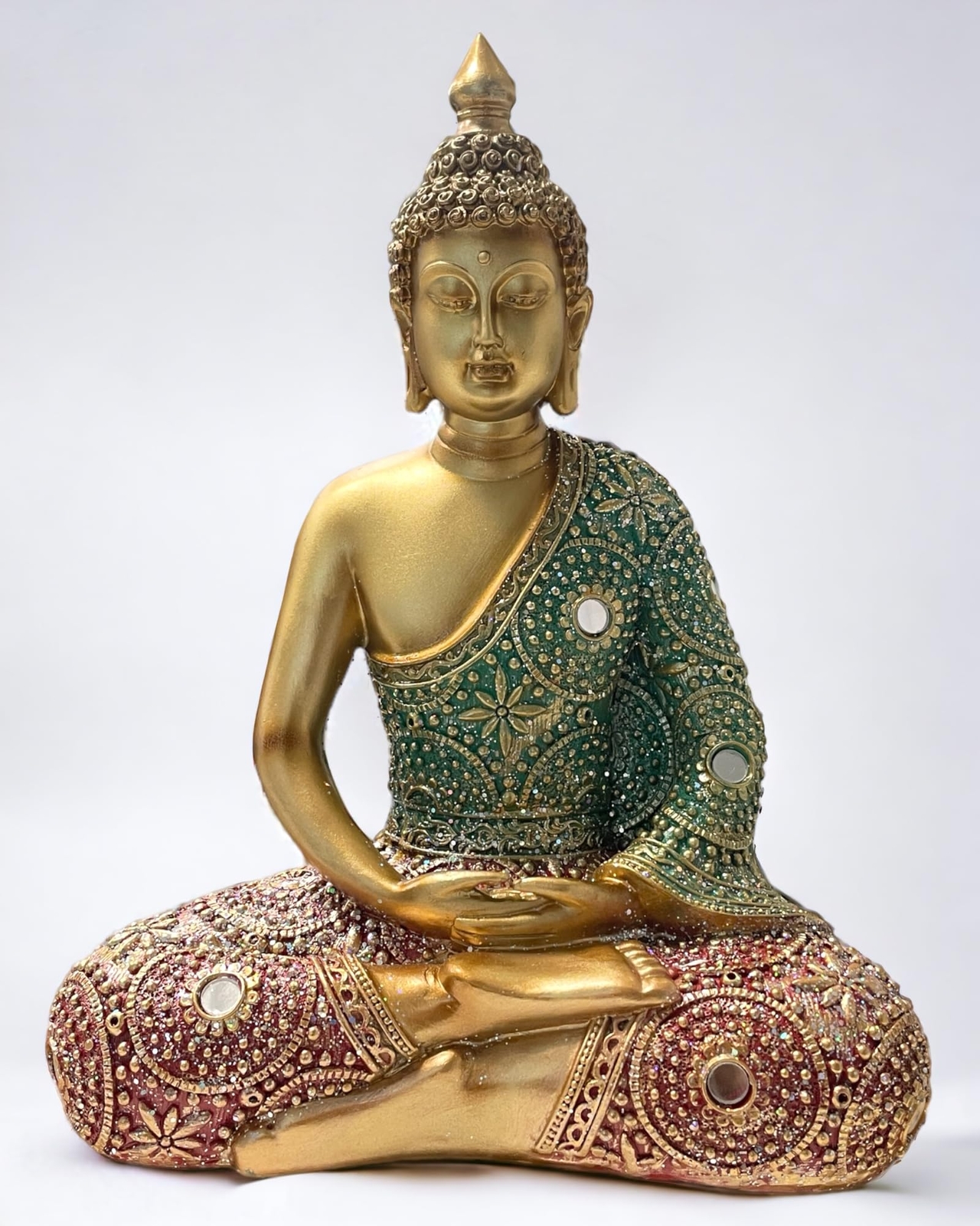 SINT Buddha Statues for Home Decor Zen Sitting Meditating Sculpture Buddha De... SINT Buddha Statues for Home Decor Zen Sitting Meditating Sculpture Buddha De...
