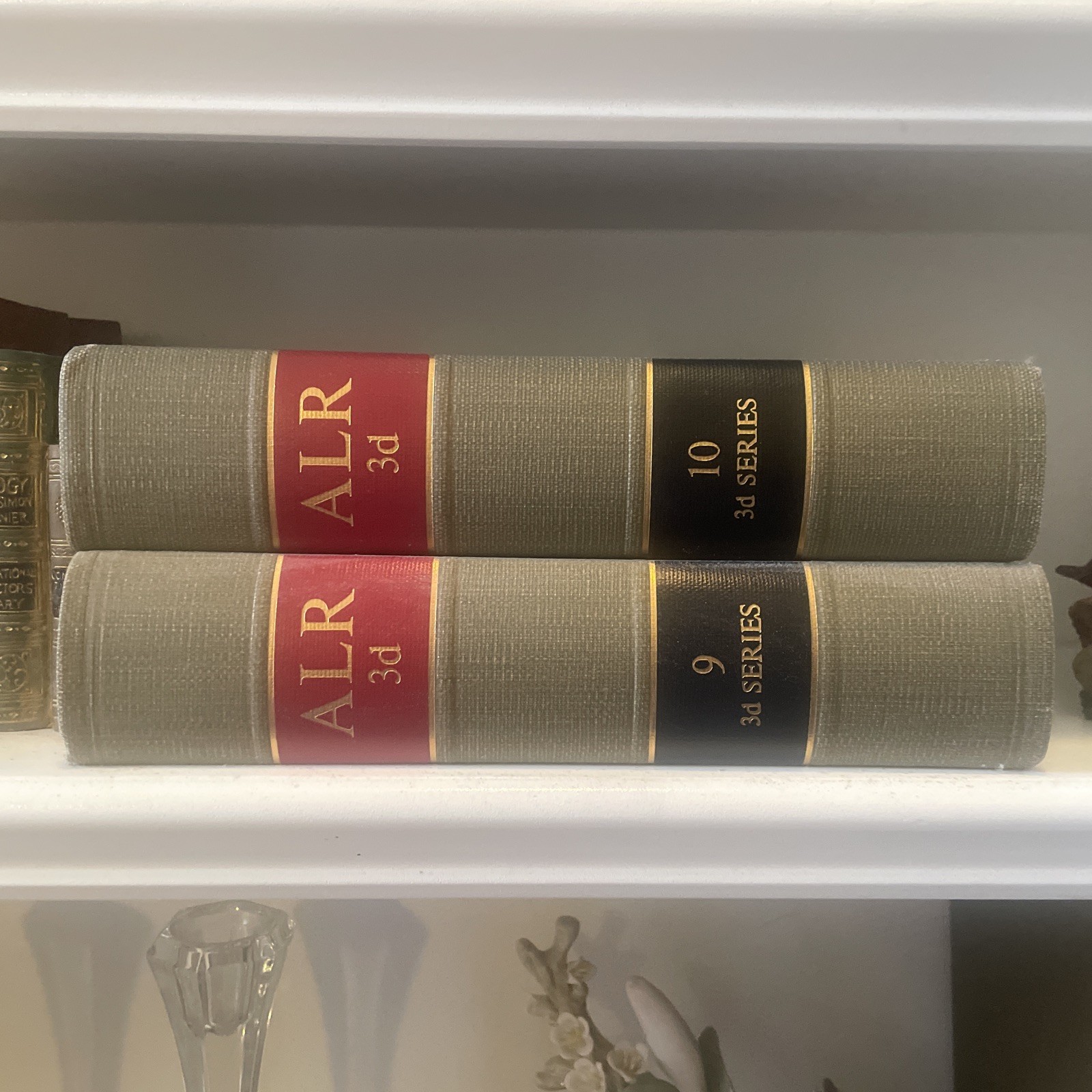 Lot of 4 American Law Reports Annotated Volumes - Vintage Ex Lib Law