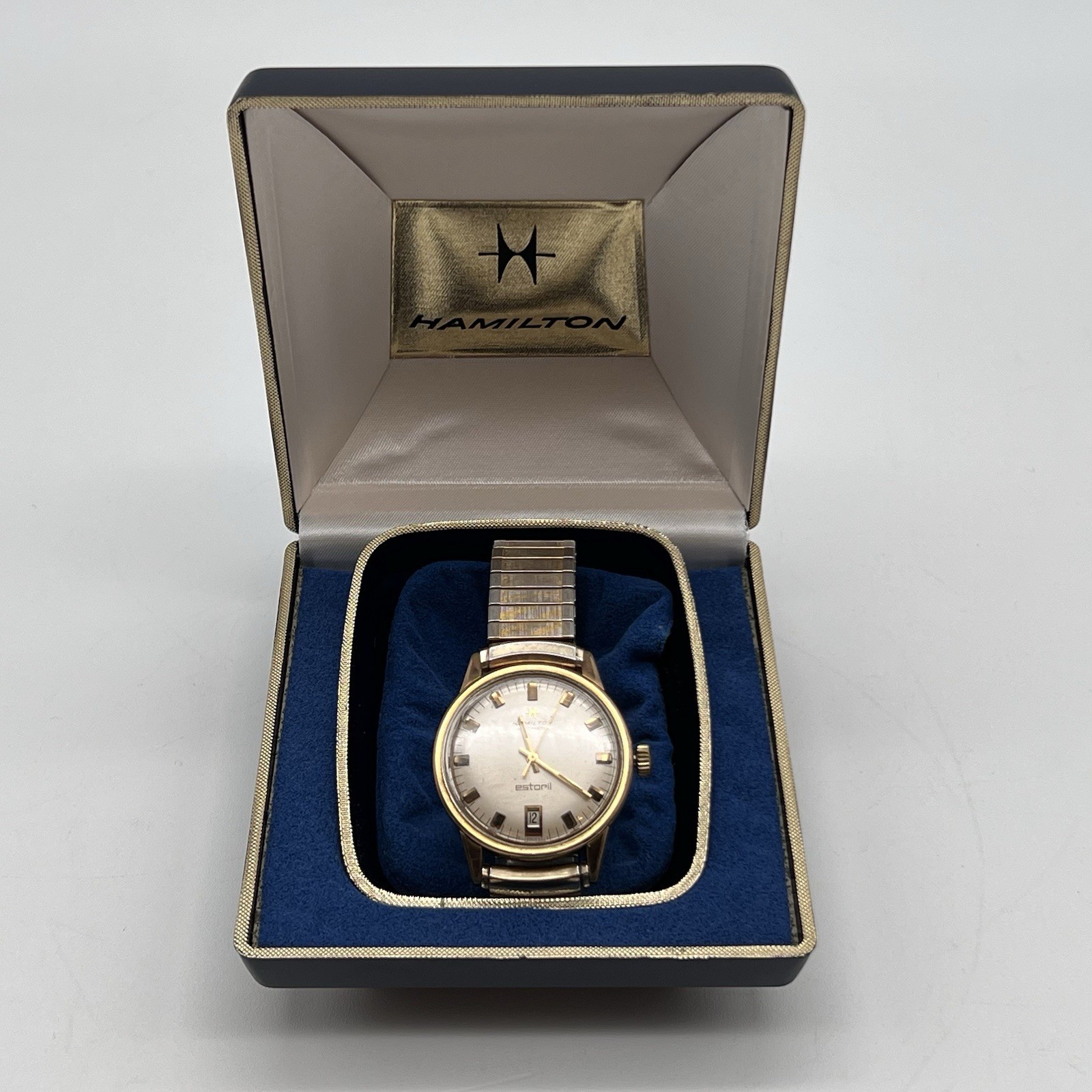 1960s Vintage Hamilton Estoril 300 Automatic Watch 64003-4 10K R.G.P. Running