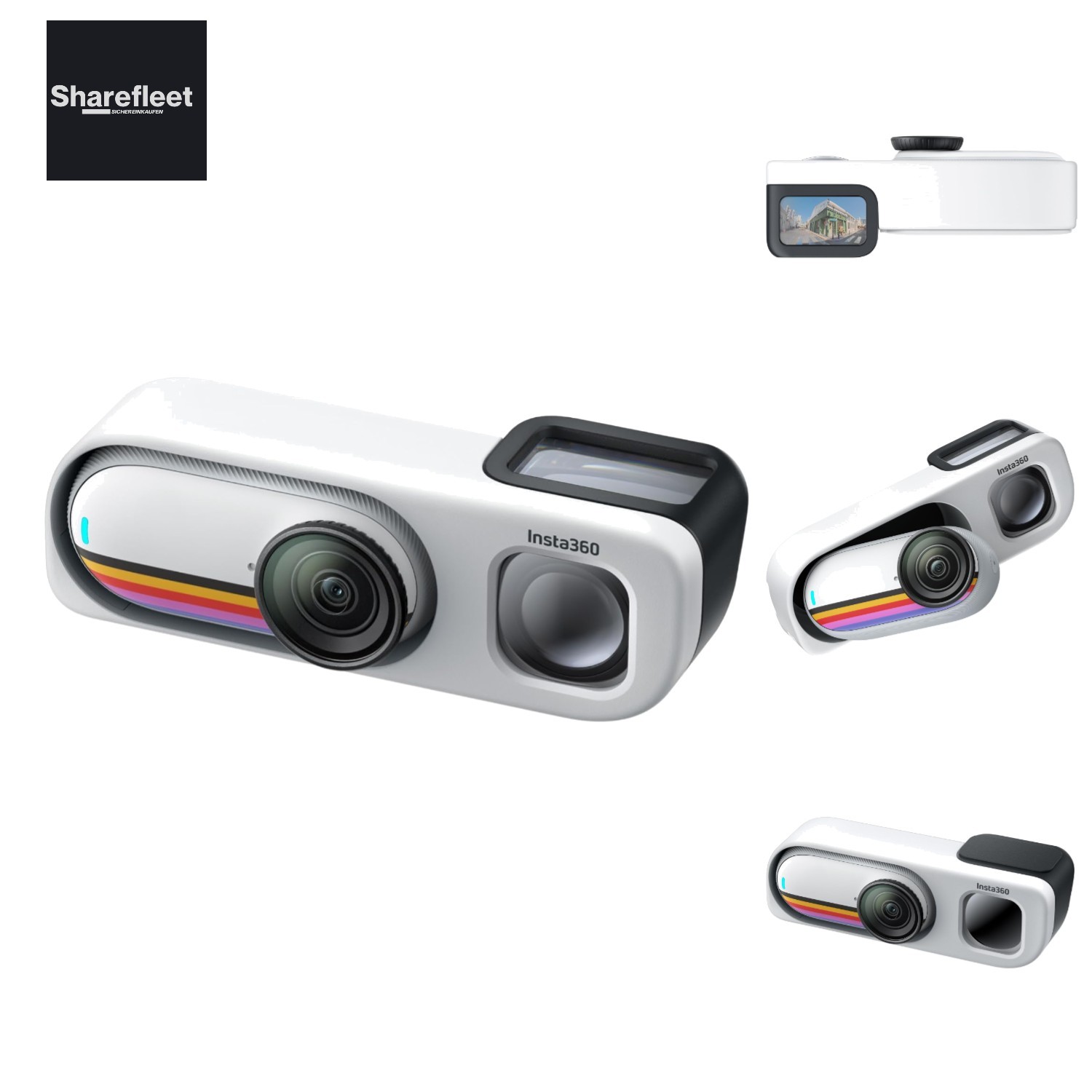 Insta360 GO 3S Retro Viewfinder White- 1pc new Insta360 GO 3S Retro Viewfinder White- 1pc new