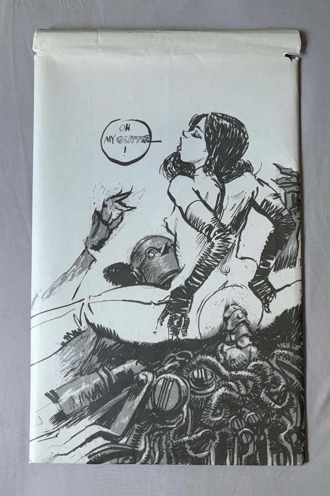 ASHLEY WOOD  GLITTER SAUSAGE SOFTCOVER ART BOOK IDW PUBLISHING SAN DIEGO CON EXC