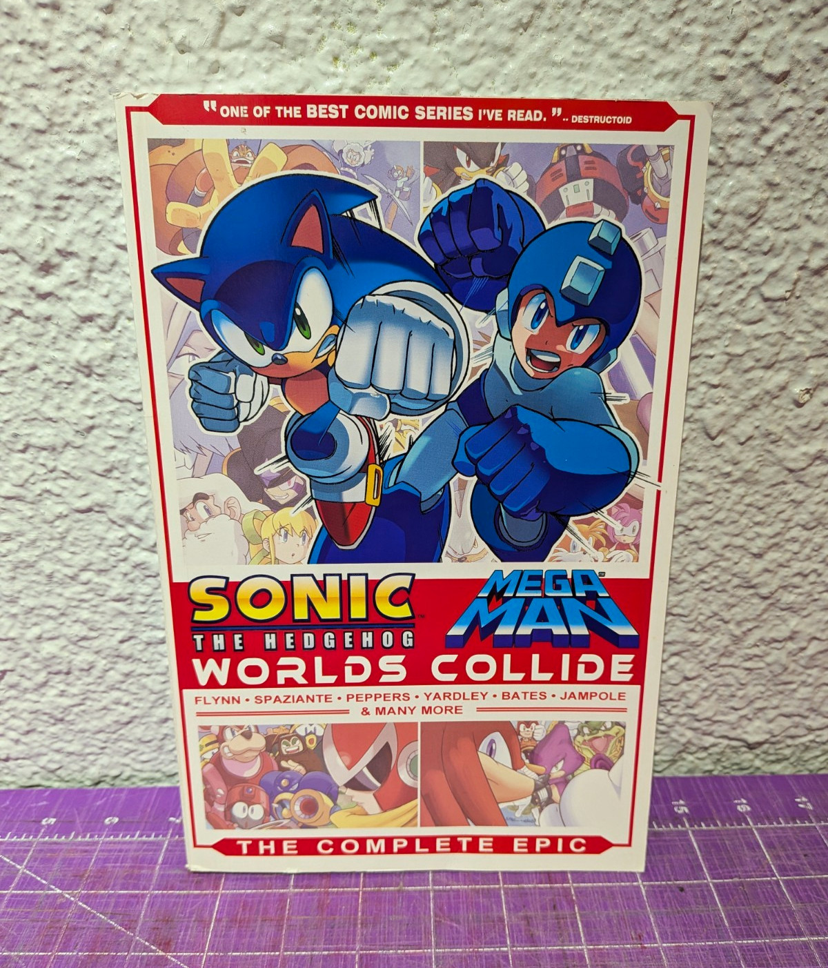 Sonic the Hedgehog / Mega Man Worlds Collide TPB Ian Flynn Archie Comics Sonic the Hedgehog / Mega Man Worlds Collide TPB Ian Flynn Archie Comics