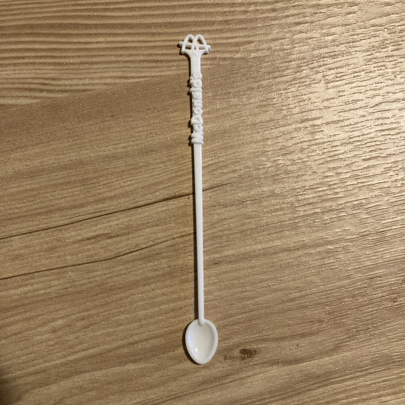 Vintage McDonald\'s McSpoon Coffee Stirrer/Spoon Swizzle Stick Discontinued 1979