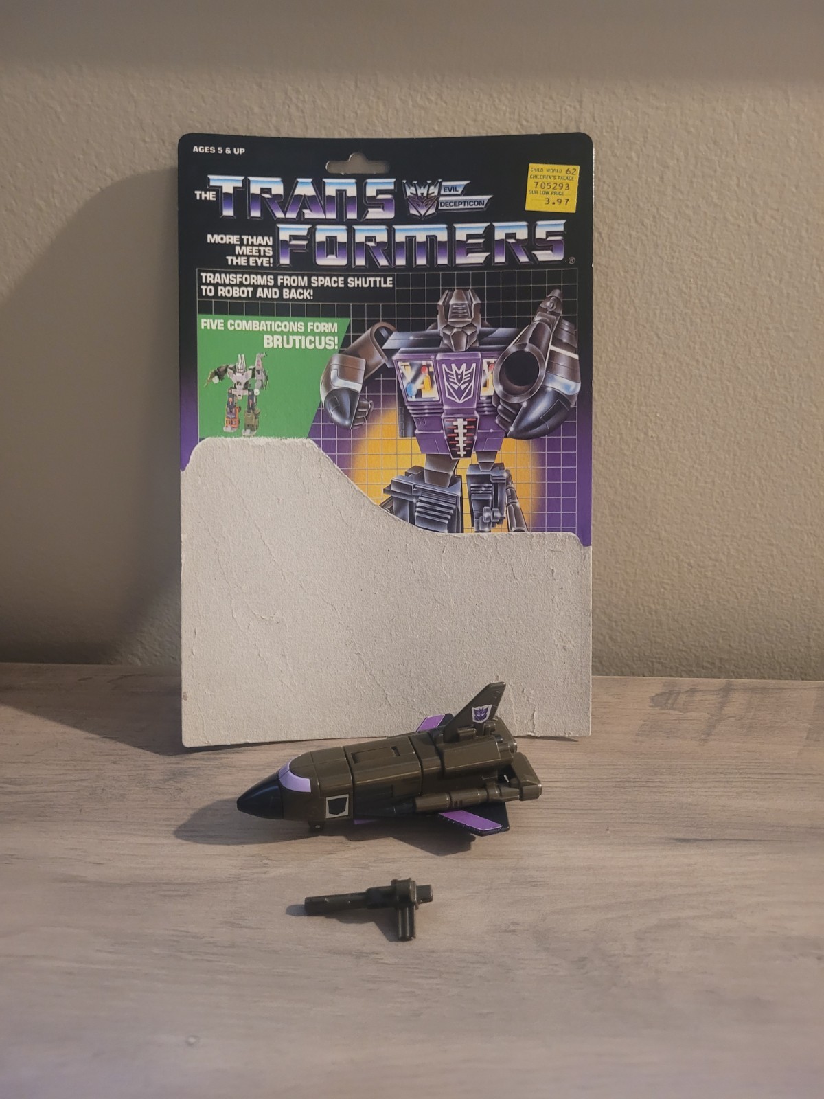 VTG 1986 Transformers G1 BLAST-OFF Combaticon Bruticus Hasbro Complete Combiner