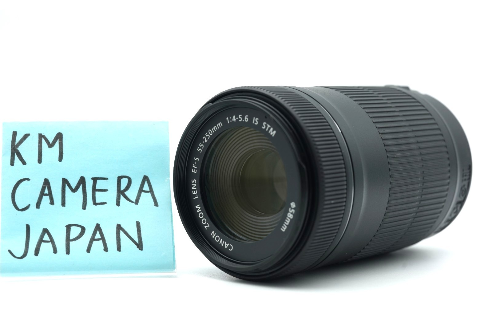 [US DUTY PAID] Canon EF-S 55-250mm f/4-5.6 IS STM AF ZOOM Lens Black #047