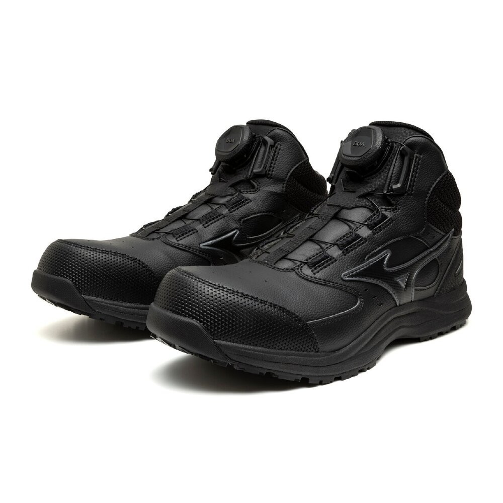 MIZUNO All-Mighty LSIII 74M BOA F1GA2603 99 Black Width 3E Safety Shoes