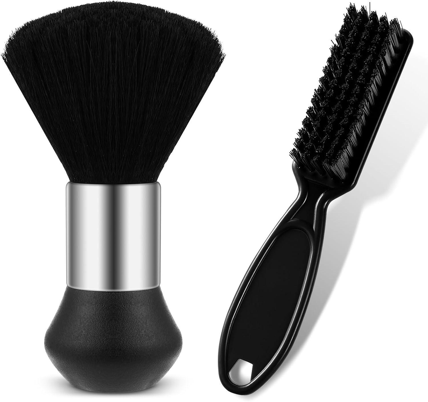 Barber Neck Duster Brush Set - Soft Barber Neck Duster with Barber Trimmer Men Barber Neck Duster Brush Set - Soft Barber Neck Duster with Barber Trimmer Men