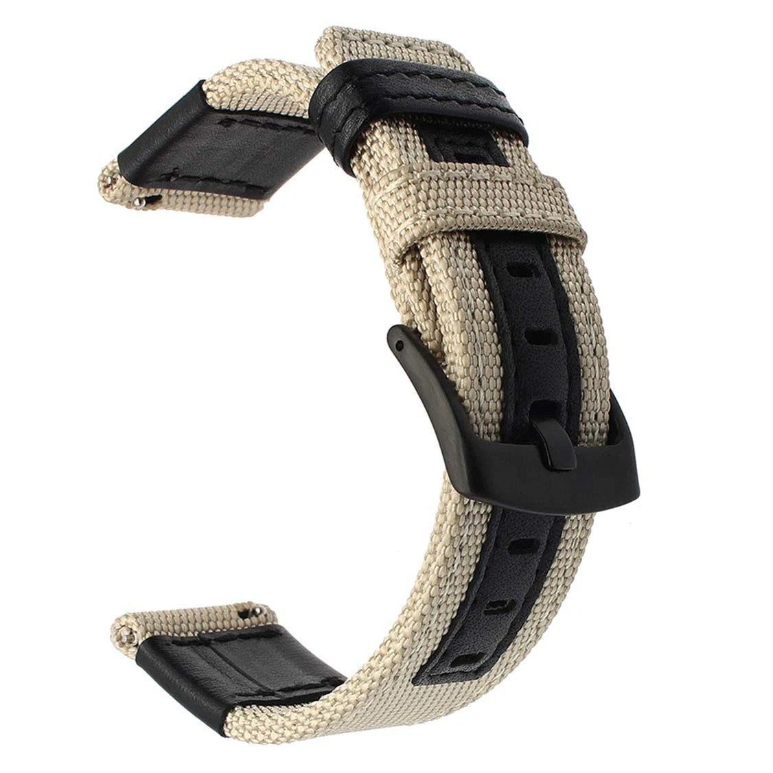 Men\'s Sports Watch Band High Quality Nylon Canvas Watch Strap Universal 20 22mm