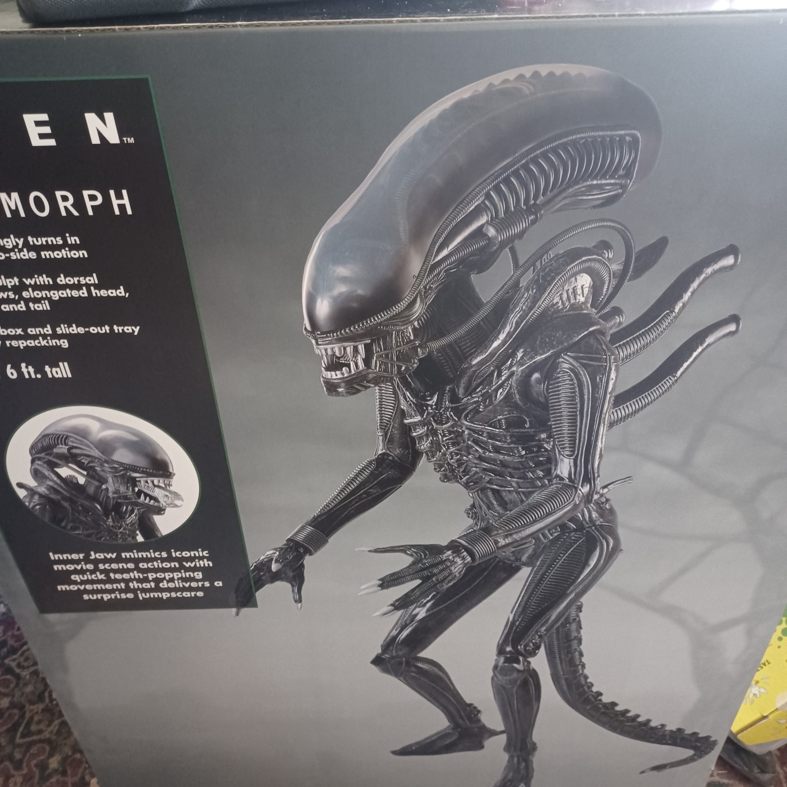 🎃 Brand New Spirit Halloween Life-Size Alien Xenomorph Animatronic in Original 🎃 Brand New Spirit Halloween Life-Size Alien Xenomorph Animatronic in Original