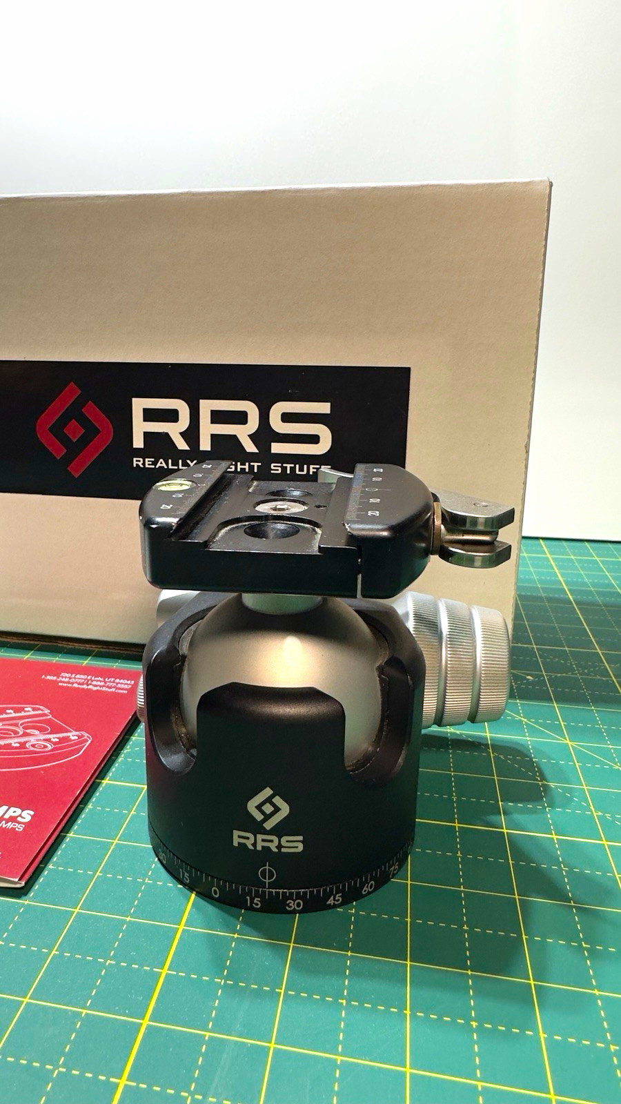 Really Right Stuff BH-55 LR Ball Head w/ Lever Release Clamp, Arca-Swiss