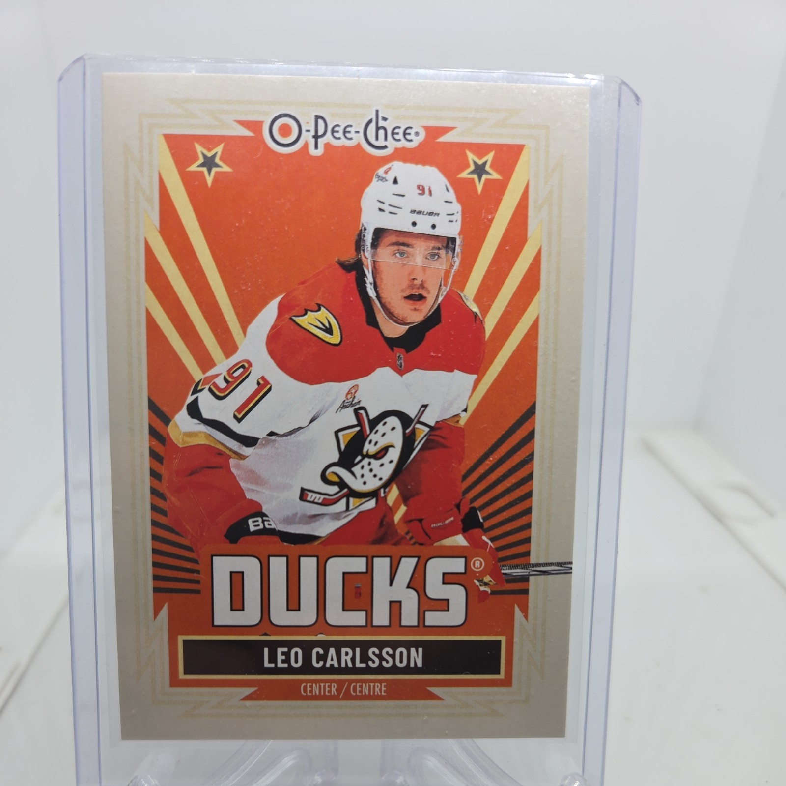2025-26 O-Pee-Chee - Retro Leo Carlsson #451 Retro