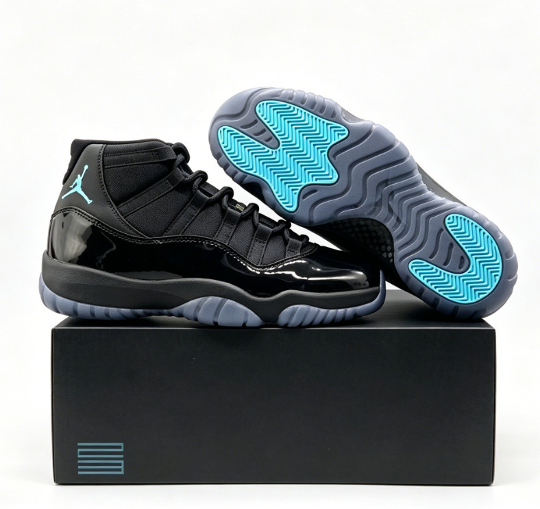 Men\'s Jordan 11 GAMMA Blue High Retro Basketball Shoes Us Size 7-12 Men\'s Jordan 11 GAMMA Blue High Retro Basketball Shoes Us Size 7-12