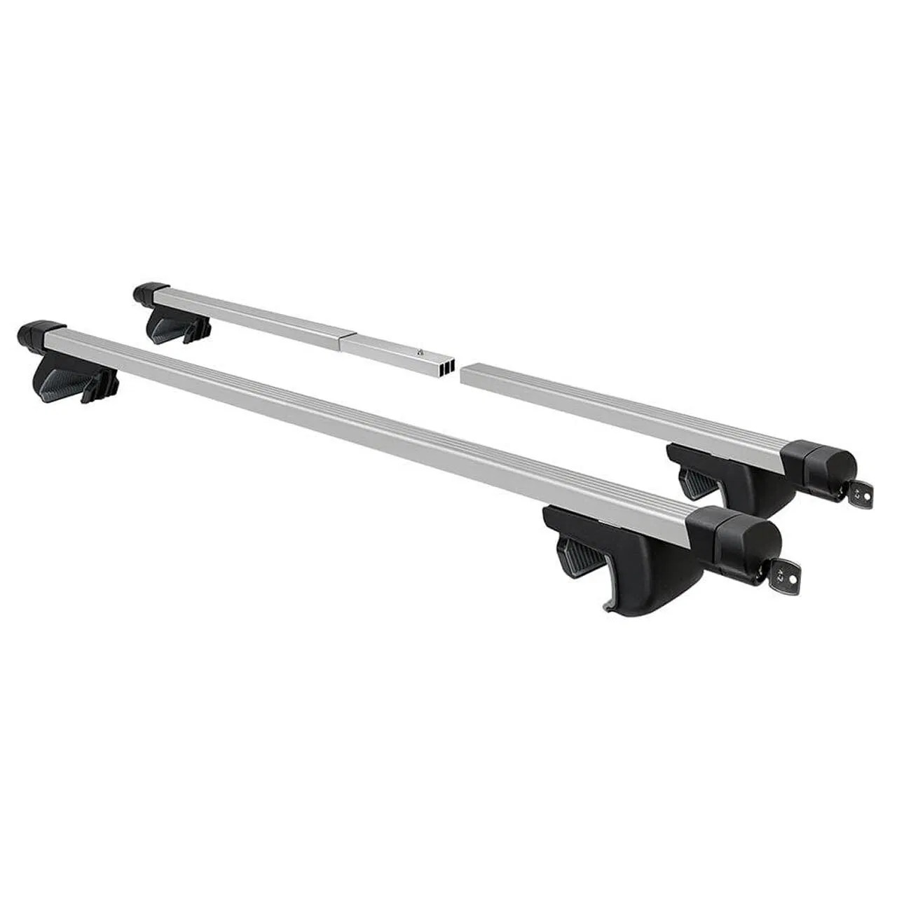 CargoLoc Adjustable Roof Top Cross Bar Set - Adjustable up to 55\