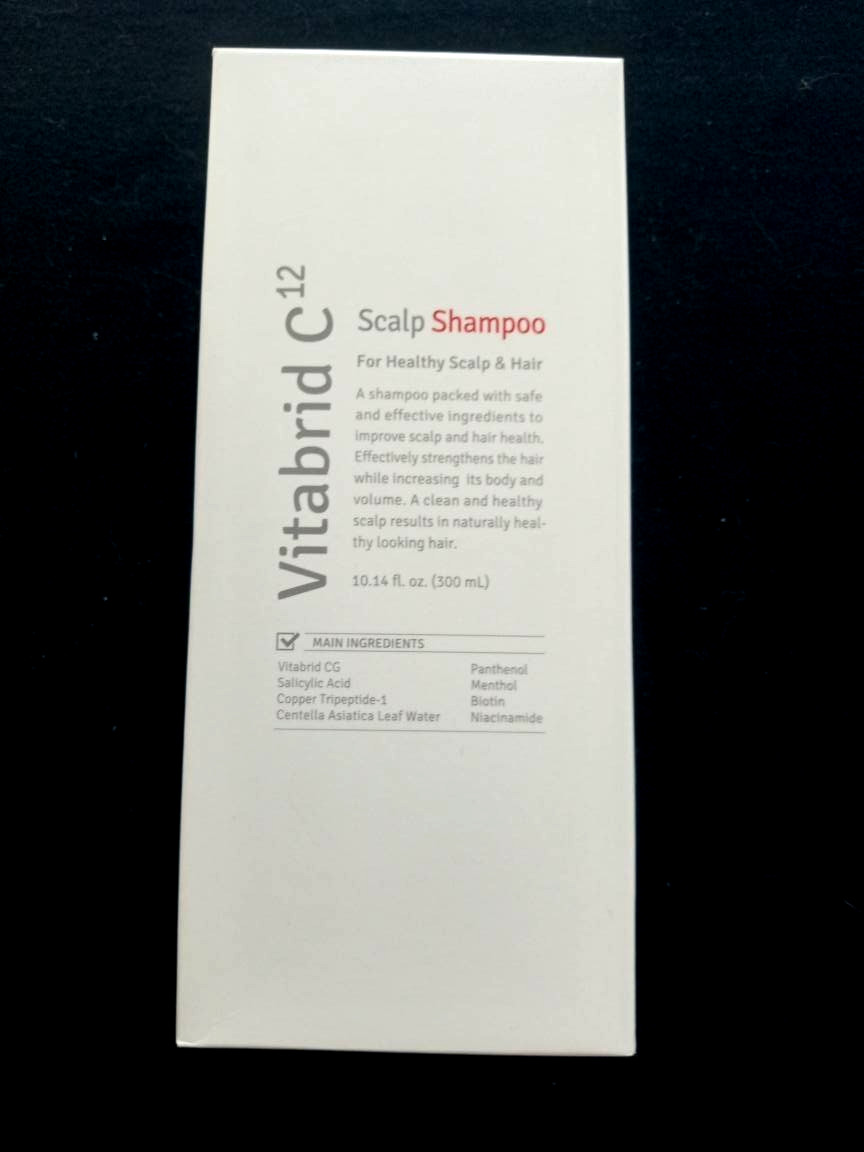 Vitabrid C12 Scalp Shampoo Healthy Scalp and Hair Antioxidant 10.14oz 300mL Vitabrid C12 Scalp Shampoo Healthy Scalp and Hair Antioxidant 10.14oz 300mL