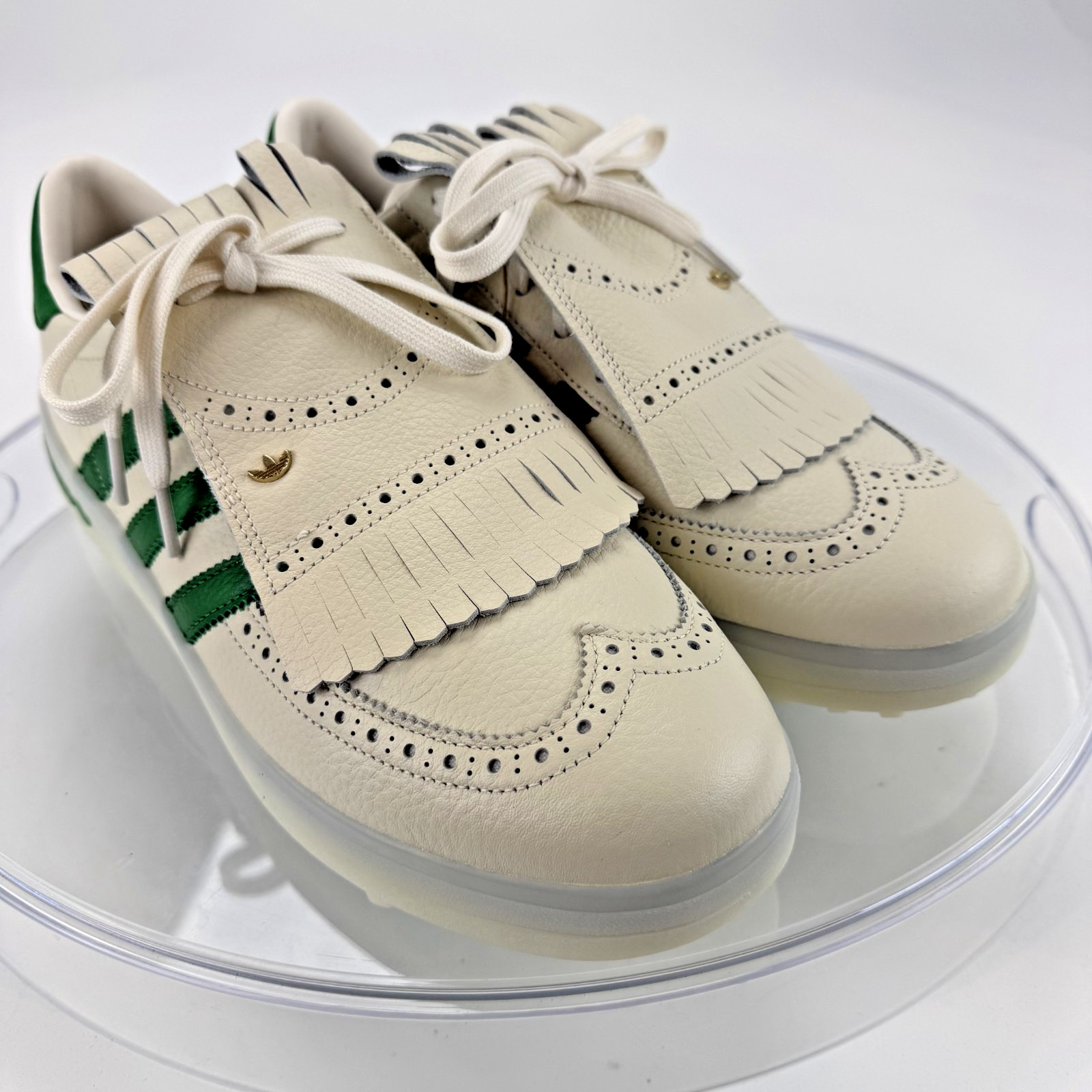 Adidas Originals Coursecup Spikeless Golf Shoes White Green Masters Men\'s 11.5 Adidas Originals Coursecup Spikeless Golf Shoes White Green Masters Men\'s 11.5