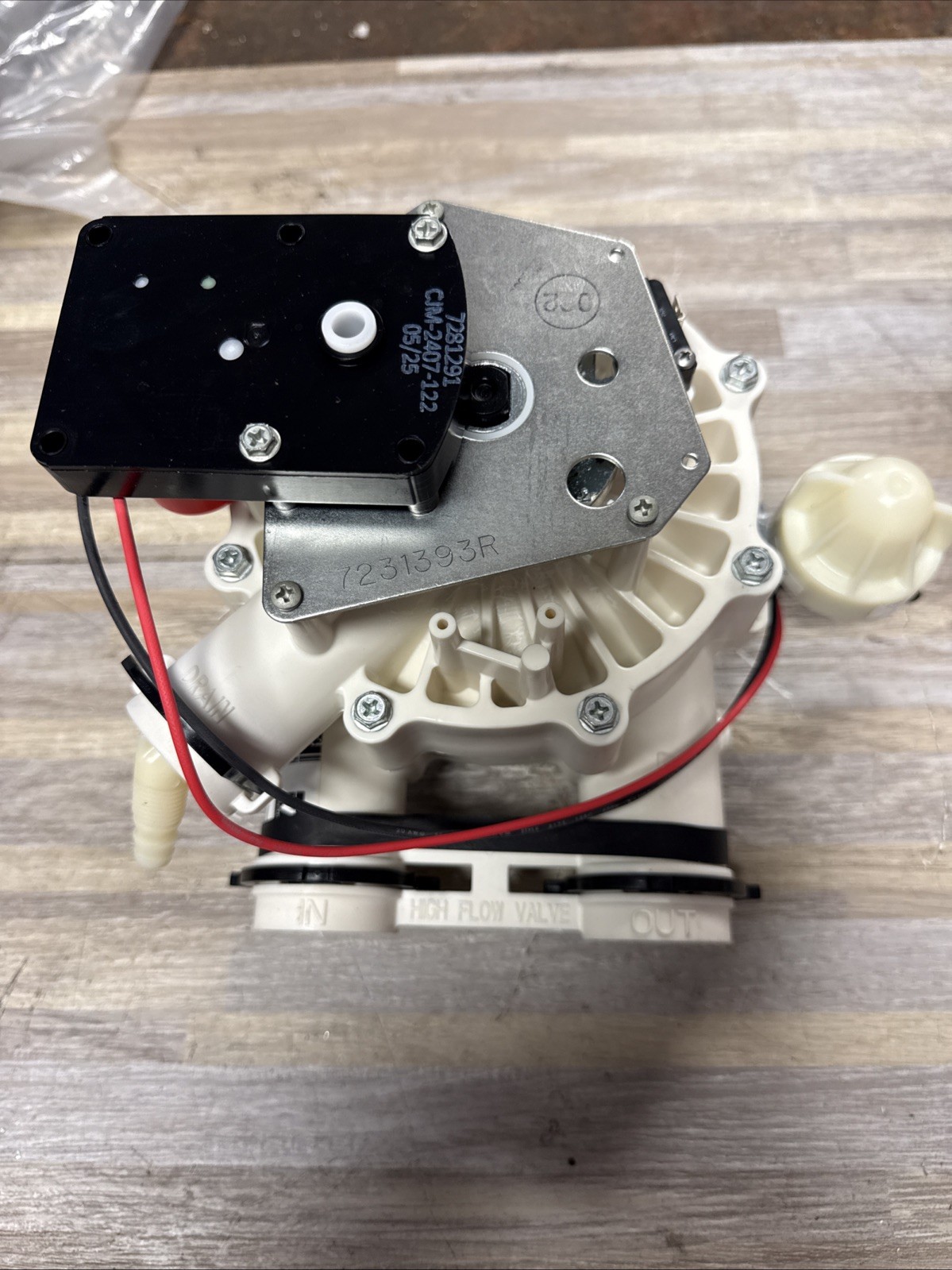 Rheem RHS42 RHW42 Water Softener OEM Control Valve —New Rheem RHS42 RHW42 Water Softener OEM Control Valve —New