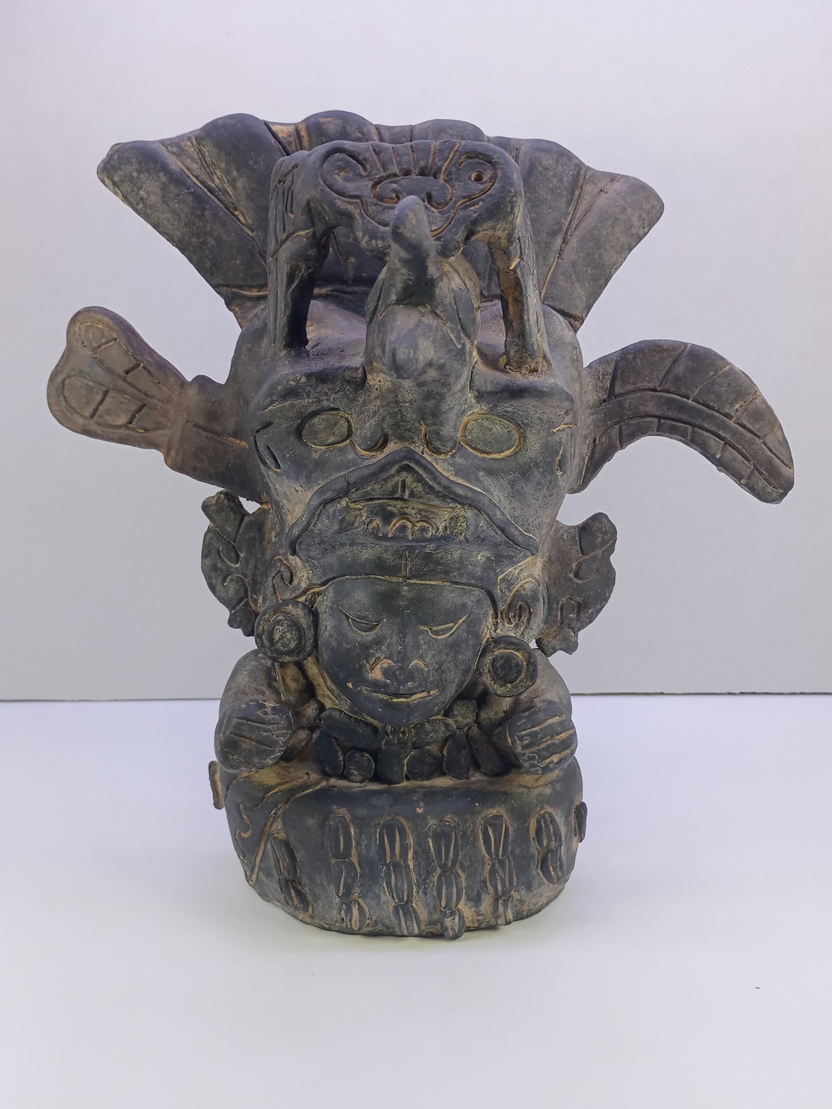 Vintage Fertility Goddess Large Fertility Idol Planter Mexican Folk Art Vintage Fertility Goddess Large Fertility Idol Planter Mexican Folk Art