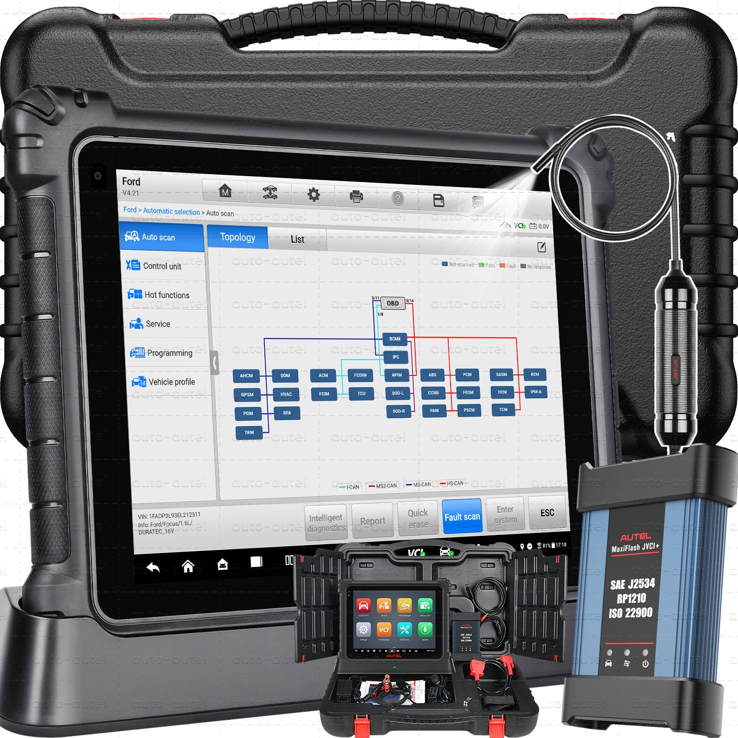 2026 Autel MaxiSys ULTRA Lite MS919 Diagnostic Scanner Advanced VCI Programming