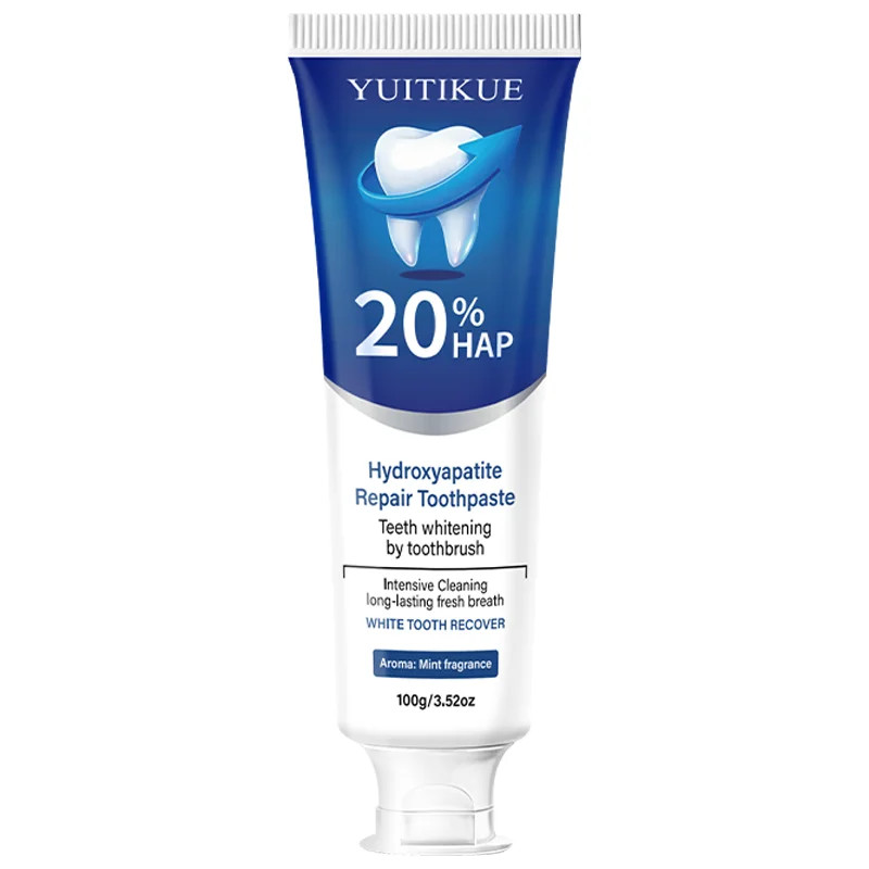 20% Hydroxyapatite Toothpaste Deep Cleaning Whitening Freshen Breath Gum Health 20% Hydroxyapatite Toothpaste Deep Cleaning Whitening Freshen Breath Gum Health