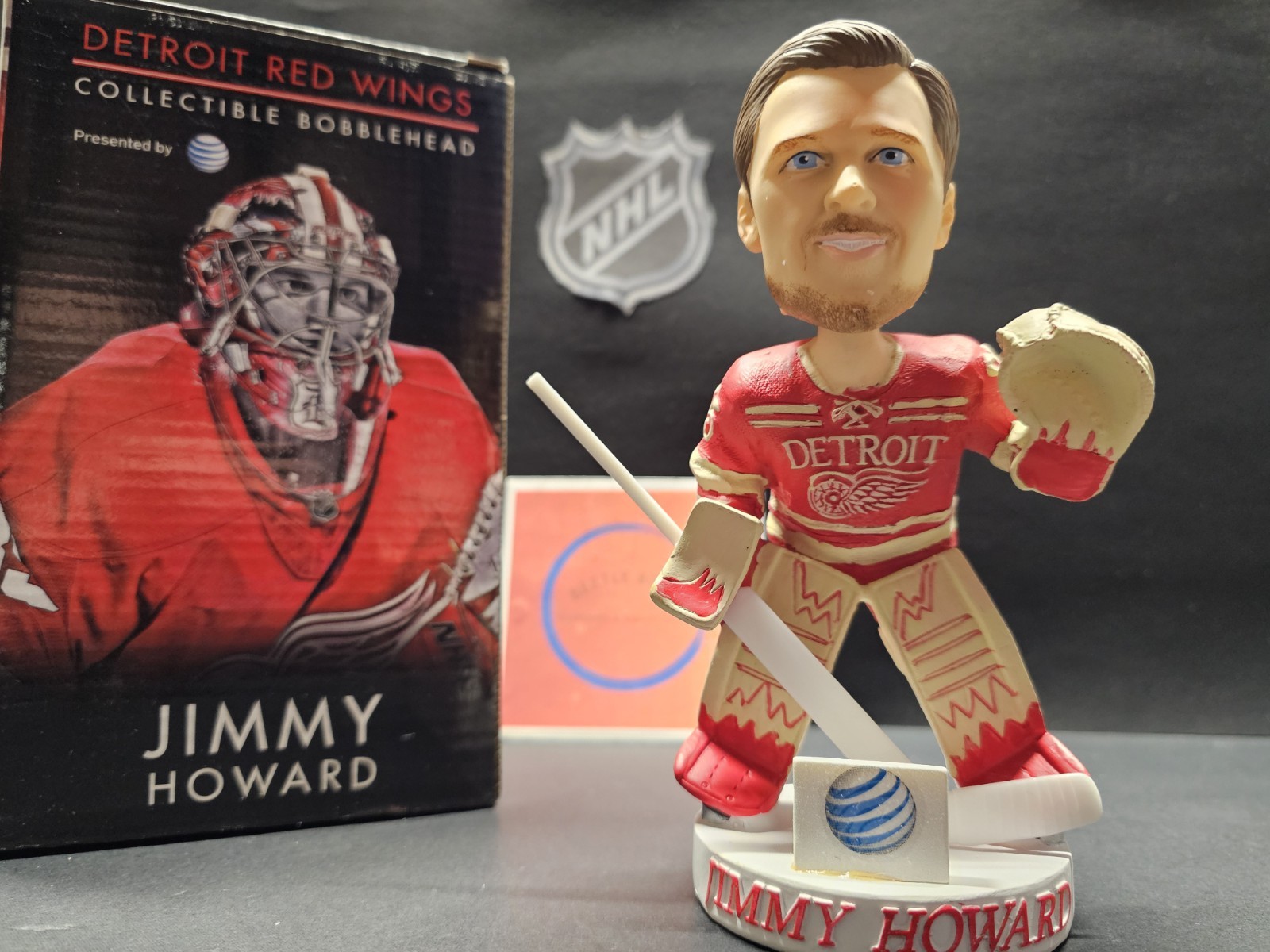 Jimmy Howard Detroit Red Wings NHL 2013-14 SGA Bobblehead NIB 