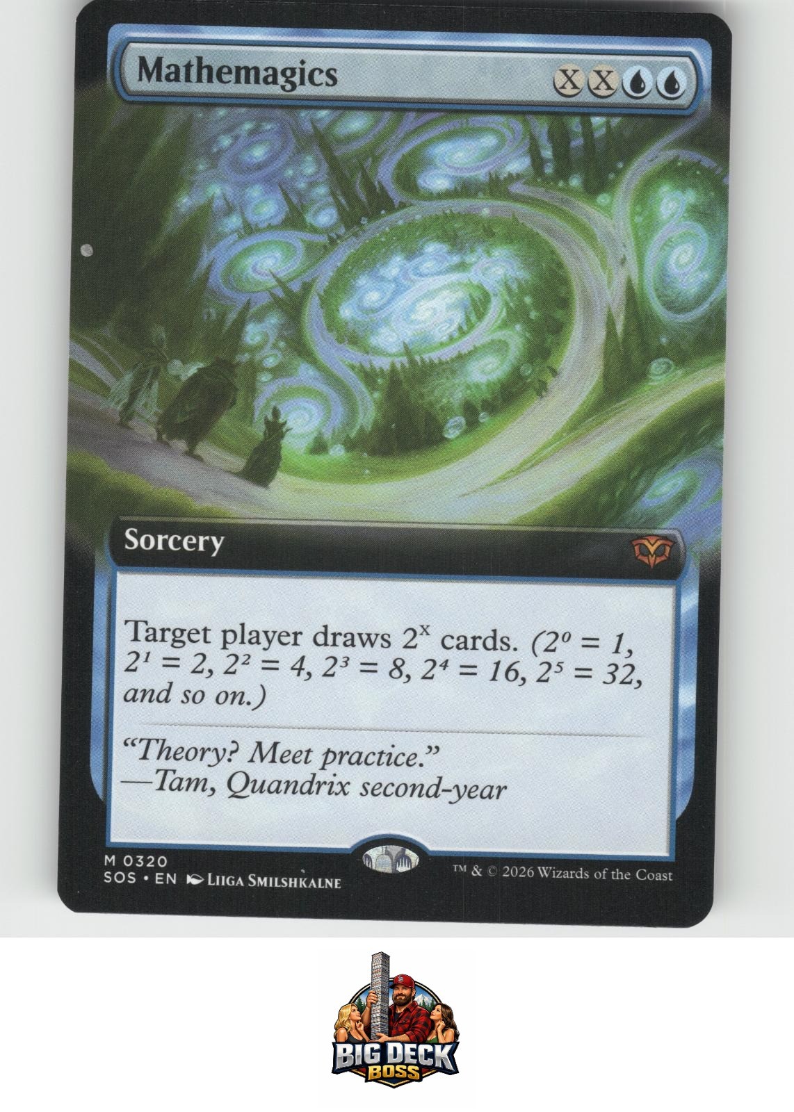 MATHEMAGICS (EXTENDED ART) SECRETS OF STRIXHAVEN MAGIC: THE GATHERING NM/M