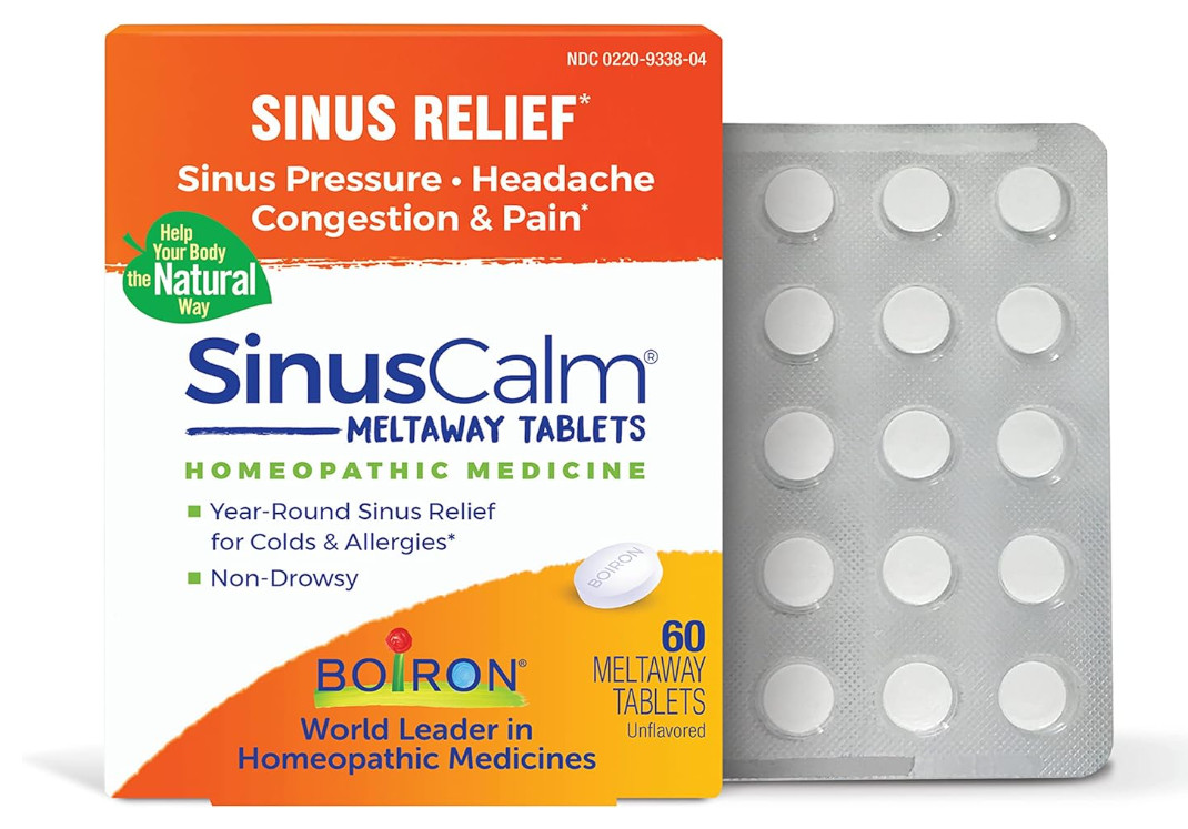 Boiron Sinuscalm (Formerly Sinusalia), 60 Quick Dissolving Tablets Boiron Sinuscalm (Formerly Sinusalia), 60 Quick Dissolving Tablets