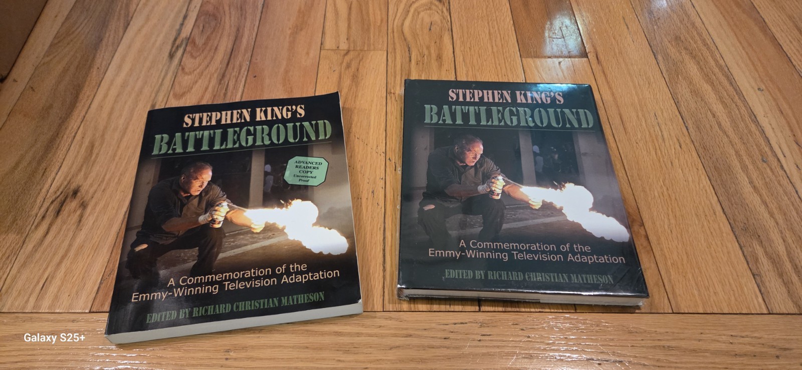Stephen King's Battleground: A Commemoration of TV show & Advanced Readers Copy Stephen King's Battleground: A Commemoration of TV show & Advanced Readers Copy